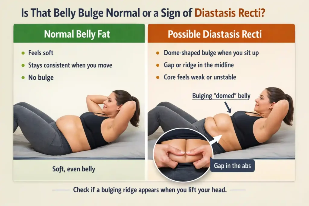 Is That Belly Bulge Normal or a Sign of Diastasis Recti Diss